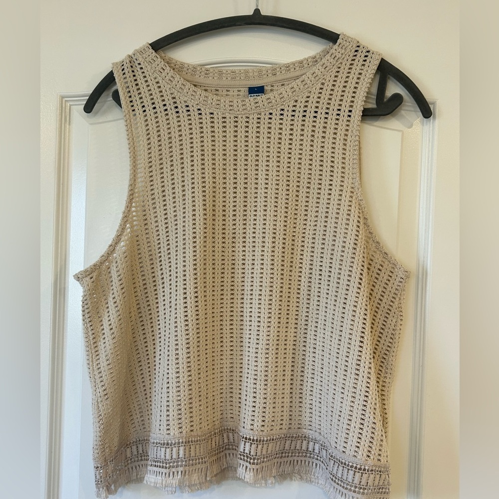 NWOT Old Navy Crochet Tank Top